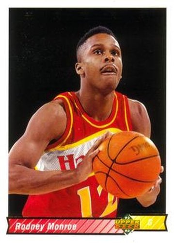 #30 Rodney Monroe - Atlanta Hawks - 1992-93 Upper Deck Basketball