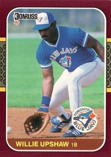 #30 Willie Upshaw - Toronto Blue Jays - 1987 Donruss Opening Day Baseball