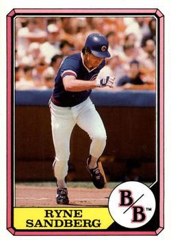 #30 Ryne Sandberg - Chicago Cubs - 1987 Topps Boardwalk and Baseball
