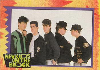 #30c The Birth of New Kids on the Block - 1989 Topps New Kids on the Block