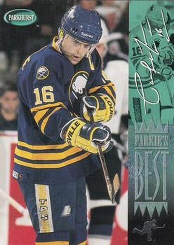 #310 Pat LaFontaine - Buffalo Sabres - 1994-95 Parkhurst Hockey