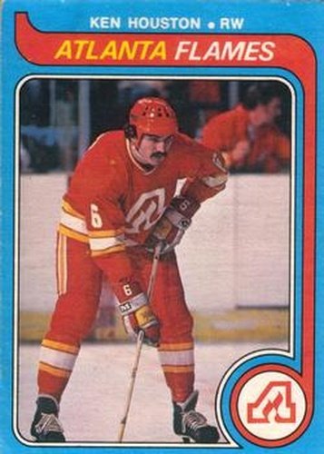 #310 Ken Houston - Atlanta Flames - 1979-80 O-Pee-Chee Hockey