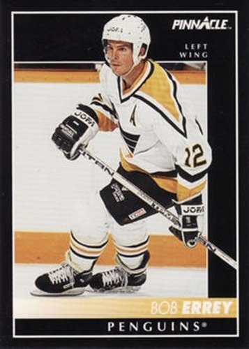 #310 Bob Errey - Pittsburgh Penguins - 1992-93 Pinnacle Canadian Hockey