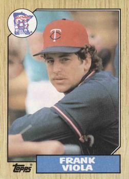 #310 Frank Viola - Minnesota Twins - 1987 Topps Baseball