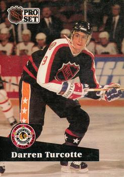 #310 Darren Turcotte - 1991-92 Pro Set Hockey