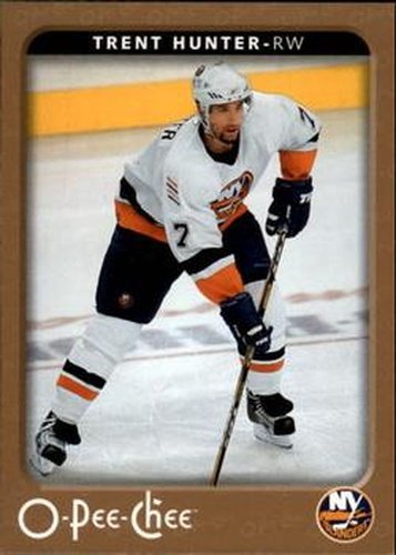 #310 Trent Hunter - New York Islanders - 2006-07 O-Pee-Chee Hockey