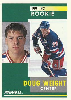 #310 Doug Weight - New York Rangers - 1991-92 Pinnacle Hockey