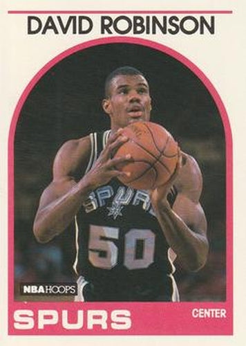 #310 David Robinson - San Antonio Spurs - 1989-90 Hoops Basketball