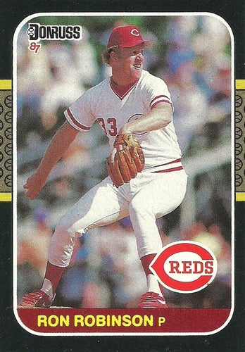 #310 Ron Robinson - Cincinnati Reds - 1987 Donruss Baseball