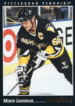 #310 Mario Lemieux - Pittsburgh Penguins - 1993-94 Pinnacle Hockey