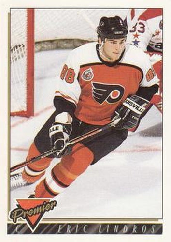 #310 Eric Lindros - Philadelphia Flyers - 1993-94 Topps Premier Hockey