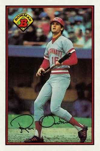 #310 Ron Oester - Cincinnati Reds - 1989 Bowman Baseball