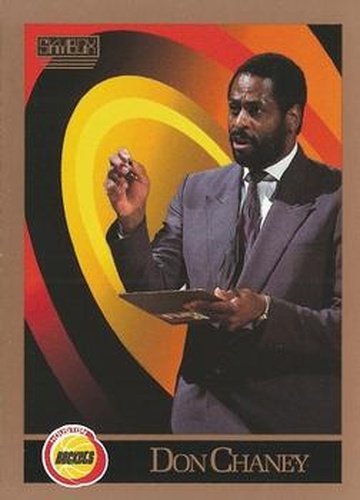 #310 Don Chaney - Houston Rockets - 1990-91 SkyBox Basketball