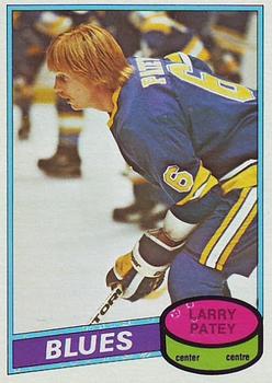 #310 Larry Patey - St. Louis Blues - 1980-81 O-Pee-Chee Hockey