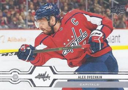#310 Alex Ovechkin - Washington Capitals - 2019-20 Upper Deck Hockey
