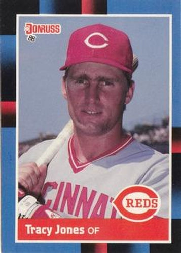 #310 Tracy Jones - Cincinnati Reds - 1988 Donruss Baseball