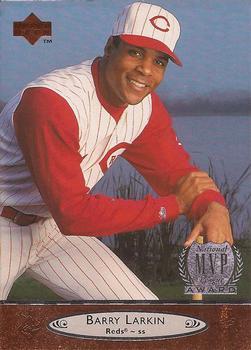 #310 Barry Larkin - Cincinnati Reds - 1996 Upper Deck Baseball