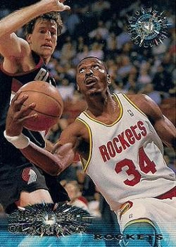 #310 Hakeem Olajuwon - Houston Rockets - 1995-96 Stadium Club Basketball