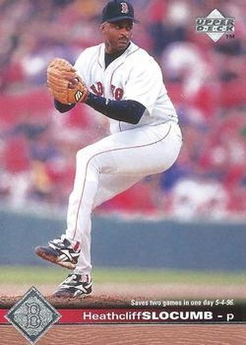 #310 Heathcliff Slocumb - Boston Red Sox - 1997 Upper Deck Baseball