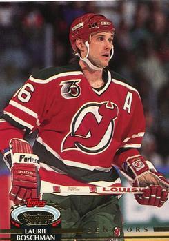 #310 Laurie Boschman - Ottawa Senators - 1992-93 Stadium Club Hockey