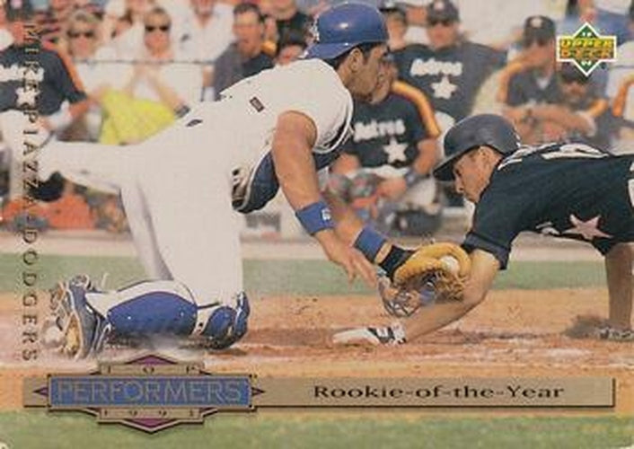 #310 Mike Piazza - Los Angeles Dodgers - 1994 Collector's Choice Baseball