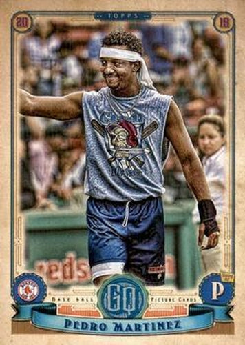 #310 Pedro Martinez - Boston Red Sox - 2019 Topps Gypsy Queen Baseball
