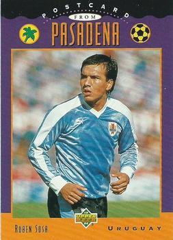 #310 Ruben Sosa - Uruguay - 1994 Upper Deck World Cup Contenders English/Spanish Soccer