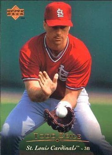 #310 Todd Zeile - St. Louis Cardinals - 1995 Upper Deck Baseball