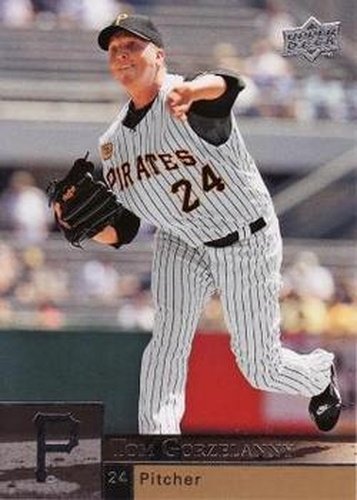 #310 Tom Gorzelanny - Pittsburgh Pirates - 2009 Upper Deck Baseball