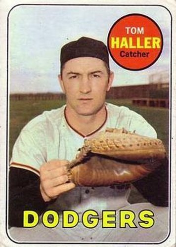 #310 Tom Haller - Los Angeles Dodgers - 1969 Topps Baseball