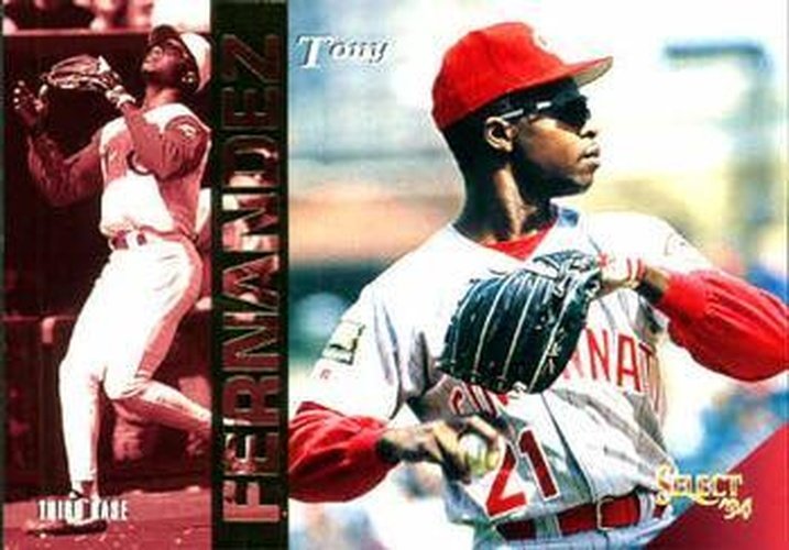 #310 Tony Fernandez - Cincinnati Reds - 1994 Select Baseball