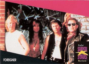 #310 Foreigner - 1991 Pro Set SuperStars MusiCards