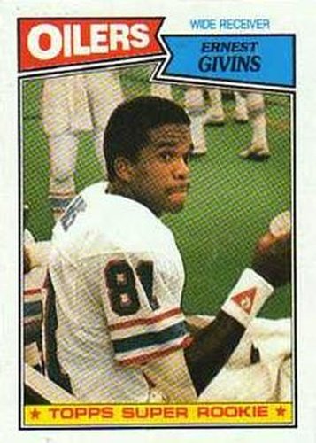 #310 Ernest Givins - Houston Oilers - 1987 Topps Football