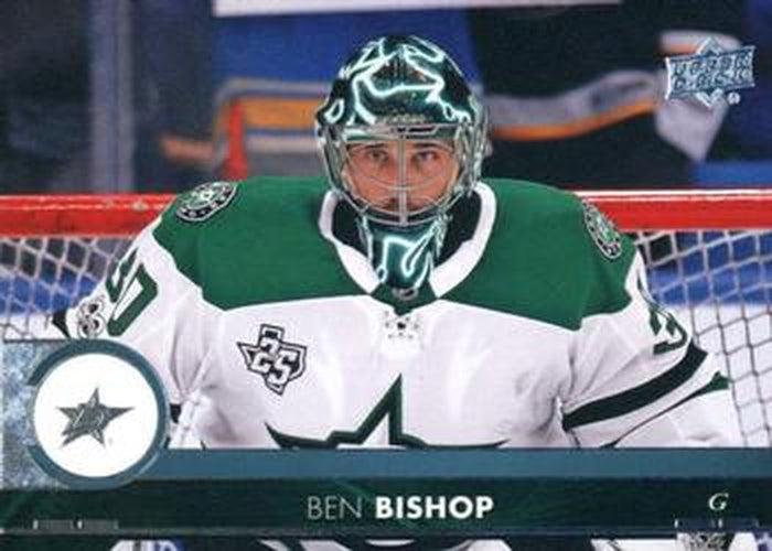#310 Ben Bishop - Dallas Stars - 2017-18 Upper Deck Hockey