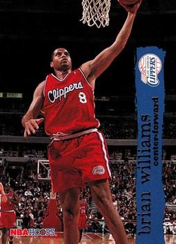#310 Brian Williams - Los Angeles Clippers - 1995-96 Hoops Basketball