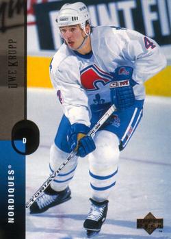 #310 Uwe Krupp - Quebec Nordiques - 1994-95 Upper Deck Hockey