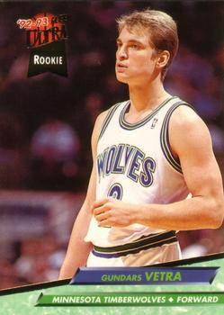 #310 Gundars Vetra - Minnesota Timberwolves - 1992-93 Ultra Basketball