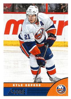 #310 Kyle Okposo - New York Islanders - 2013-14 Score Hockey