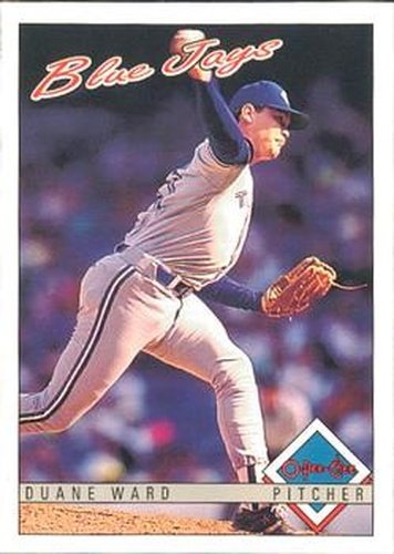 #310 Duane Ward - Toronto Blue Jays - 1993 O-Pee-Chee Baseball