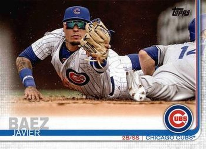 #310a Javier Baez - Chicago Cubs - 2019 Topps Baseball