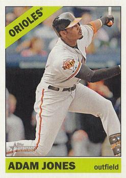 #310c Adam Jones - Baltimore Orioles - 2015 Topps Heritage Baseball