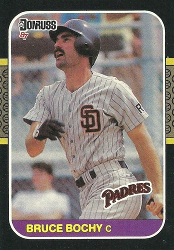 #311 Bruce Bochy - San Diego Padres - 1987 Donruss Baseball