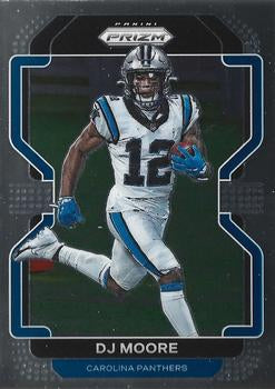 #311 DJ Moore - Carolina Panthers - 2021 Panini Prizm Football