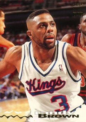 #311 Randy Brown - Sacramento Kings - 1993-94 Stadium Club Basketball