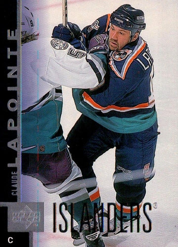 #311 Claude Lapointe - New York Islanders - 1997-98 Upper Deck Hockey