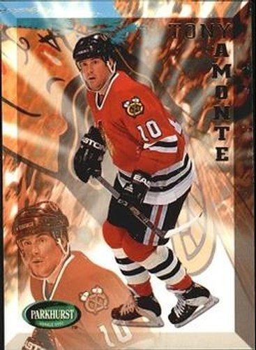#311 Tony Amonte - Chicago Blackhawks - 1995-96 Parkhurst International Hockey
