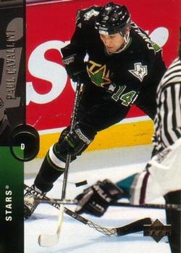 #311 Paul Cavallini - Dallas Stars - 1994-95 Upper Deck Hockey