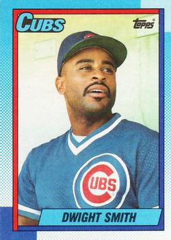 #311 Dwight Smith - Chicago Cubs - 1990 Topps Baseball