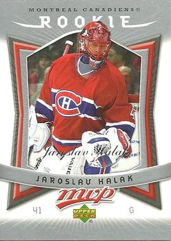 #311 Jaroslav Halak - Montreal Canadiens - 2007-08 Upper Deck MVP Hockey