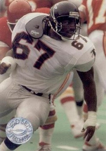 #311 Moe Gardner - Atlanta Falcons - 1991 Pro Set Platinum Football